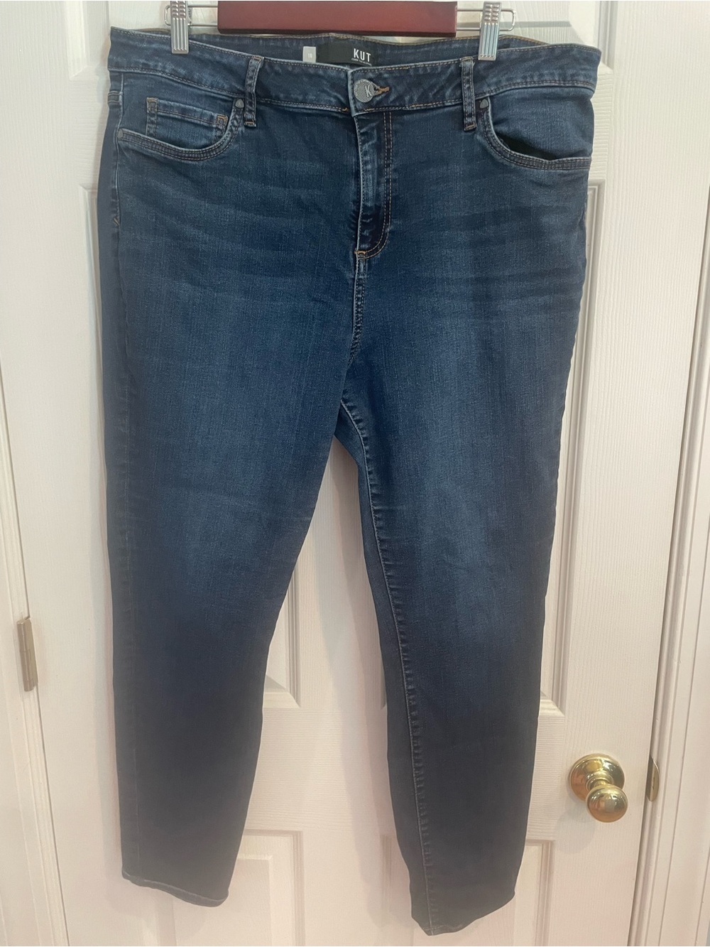 Kut from the Kloth Women's Dark Indigo Skinny Jeans